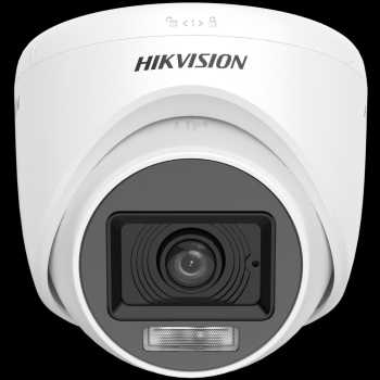 Hikvision DS-2CE76D0T-LPFS 2MP Dual Light Audio Fixed Turret Camera
